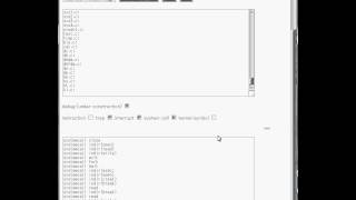 Demonstration of PDP11 emulator with JavaScript [upl. by Accber]