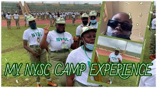 MY NYSC CAMP EXPERIENCE IN OGUN STATE [upl. by Enaitsirk]