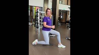 Hip Flexor Stretch for Seniors  Easy Seated Exercise [upl. by Nairret]