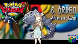 6 Orden  Arenaleiter JASMIN  Pokemon Stadium 2  N64 [upl. by Aharon781]