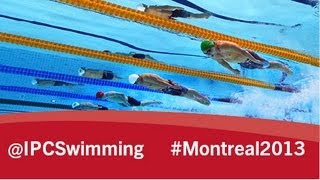 2013 IPC Swimming World Championships Montreal Thursday 15 August evening session [upl. by Alben]