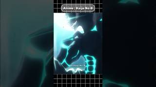 Kaiju No8  Best Anime Anime Recommendation anime shorts edits animeedits viral [upl. by Eilssel147]