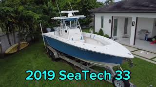 2019 SeaTech 33 w Yamaha 250 110 Hrs [upl. by Simah]