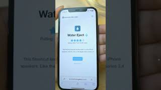 iPhone this Secret Feature Eject Water shorts viralshorts youtube [upl. by Sabian]