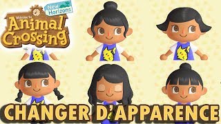 Modifier l’Apparence de son Personnage  Animal Crossing New Horizons [upl. by Netsryk]