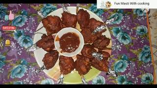 Restaurant Style Chicken lollipop Fry By Fun Masti With Cooking [upl. by Gisser]