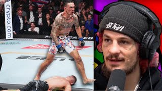 Sean O’Malley On Justin Gaethje vs Max Holloway [upl. by Semadar]