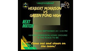 ISSA SBF 2024  Herbert Morrison Vs Green Pond High [upl. by Rosy315]