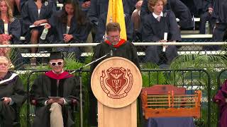 Pingry Commencement 2024  Head of School Tim Lears Remarks [upl. by Auot627]