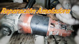 Como Reparar amoladora fácilmente [upl. by Anaer]