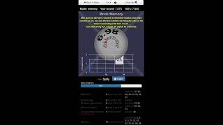 Schulte Memory World Record 698 [upl. by Aciruam548]