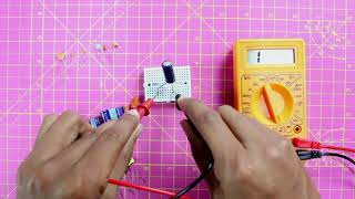 How to Test Capacitor with Multimeter  Simple Way to Check Capacitor is working or not [upl. by Elohcin]