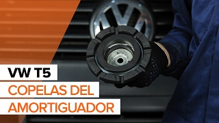 Cómo cambiar copelas del amortiguador en VOLKSWAGEN T5 INSTRUCCIÓN  AUTODOC [upl. by Nazarius]