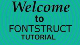 Fontstruct Tutorial  Make your own font [upl. by Essirahc]