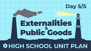 Day 5  Public Goods  Externalities amp Public Goods Unit Plan Walkthrough [upl. by Llehsam]