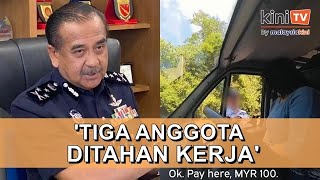 Nasib polis trafik bayar sini RM100 balai RM300 di tangan AGC  IGP [upl. by Oznerol]