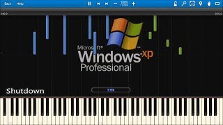 WINDOWS STARTUP AND SHUTDOWN SOUNDS IN SYNTHESIA [upl. by Paapanen]