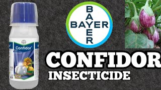 CONFIDOR INSECTICIDE  BAYER  IMIDACLOPRID 178 WW [upl. by Dnalkrik]