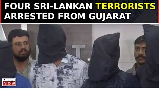 Gujarat ATS Foils ISIS Terror Module Arrests Four Sri Lankans At Ahmedabad Airport  Top News [upl. by Lynett3]