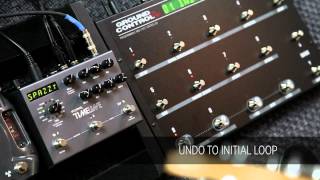 Strymon TimeLine delay  Advanced Looper MIDI Control [upl. by Eirrot912]