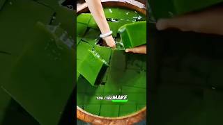 quotWhy Do the Chinese Make Jelly from Leaf  Unique Tradition leafjelly shorts englishvoicetv [upl. by Oirretno]