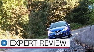 Seat Ibiza hatchback car review [upl. by Hagood135]