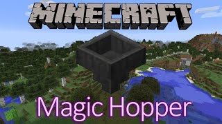 Minecraft Magic Hopper Hidden Input Mechanism Fixed in 19 [upl. by Ttemme]