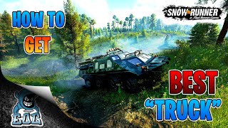 Snowrunner How To Get TUZ 420 Tatarin Best quotTruckquot [upl. by Ajroj385]