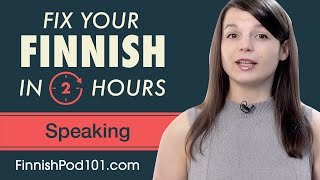 2 Hours of Finnish  Fix Your Finnish Speaking Skills [upl. by Iaht]