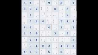 Sudoku Demonstration  NOT a BUG1 Scenario [upl. by Irahs]