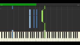 Gnossienne 1  Erik Satie Piano Tutorial Synthesia [upl. by Nelrac964]