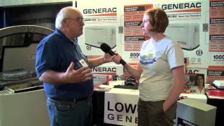 Lowcountry Generators interview at the 2012 Custom Home  Remodel Show [upl. by Park333]