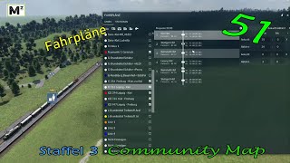 Fahrpläne S351 Transport Fever 2  Community Map [upl. by Remled560]