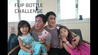 BOTTLE FLIP CHALLENGE WITH KAYCEE amp RACHEL IN WONDERLAND [upl. by Norling]