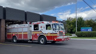 Horn Ottawa Fire Responding  P41 [upl. by Alick]