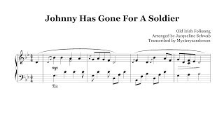 Johnny Has Gone For A Soldier  Piano [upl. by Wyler]