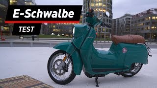 ESchwalbe im Test Das DDRKultmoped ist zurück [upl. by Treblih291]