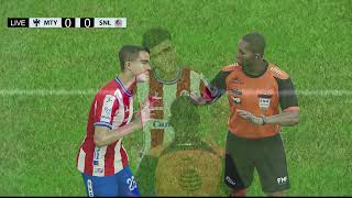 Monterrey vs San Luis Liga 12  Simulación de Videojuego PES 2021 [upl. by Aserehs]