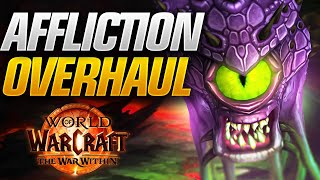 The War Within Affliction Warlock OVERHAUL Siphon Life New Talents and More [upl. by Nosittam766]