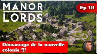 10  Démarrage de la nouvelle colonie  Manor Lords [upl. by Warfeld]