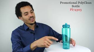 Promotional Polyclean bottles  ProImprint [upl. by Rehpitsirhc]