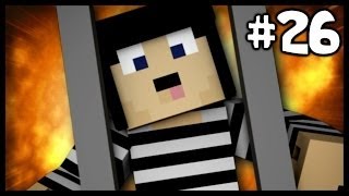 Minecraft quotPAINTBALLquot Modded Cops N Robbers 26 [upl. by Einnad]