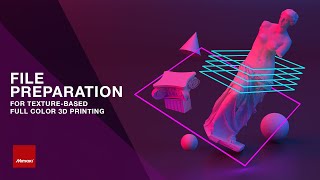 Mimaki File Preparation for TextureBased Full Color 3D Printing [upl. by Phira]