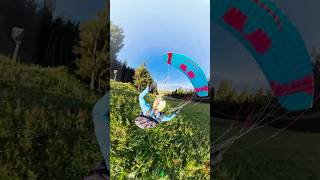 Ass to the grass  Speedflying Kronplatz  HerneggLine Part 33 shorts [upl. by Nivlen]