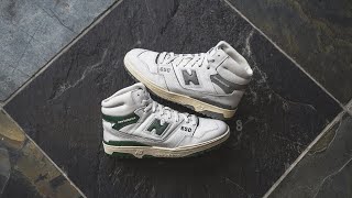 Aimé Leon Dore x New Balance 650R quotGreenquot amp quotGrey  Silverquot Review amp OnFeet [upl. by Pitchford]