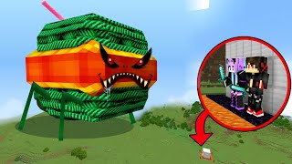 SUTLI BOMB MONSTER VS SAFEST DIWALI DEFENCE  Minecraft [upl. by Llereg]