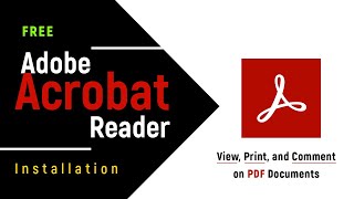 How to Download amp Install Adobe Acrobat Reader for Free on Windows 1110 PC or Laptop 2024 [upl. by Oleta]