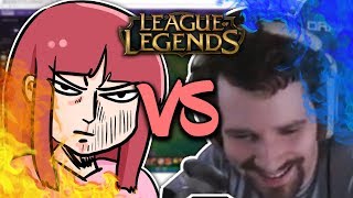 Heated Debate with LilyPichu  Proper LoL Keyboard Hand Placement [upl. by Darnoc]