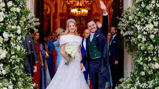 Princess Theodora of Greece Weds Matthew Kumar in Lavish Athens Ceremony A Royal Love Story [upl. by Lietman]