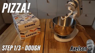 Perfect pizza  step 1  making the dough 65 hydration [upl. by Eihcir]